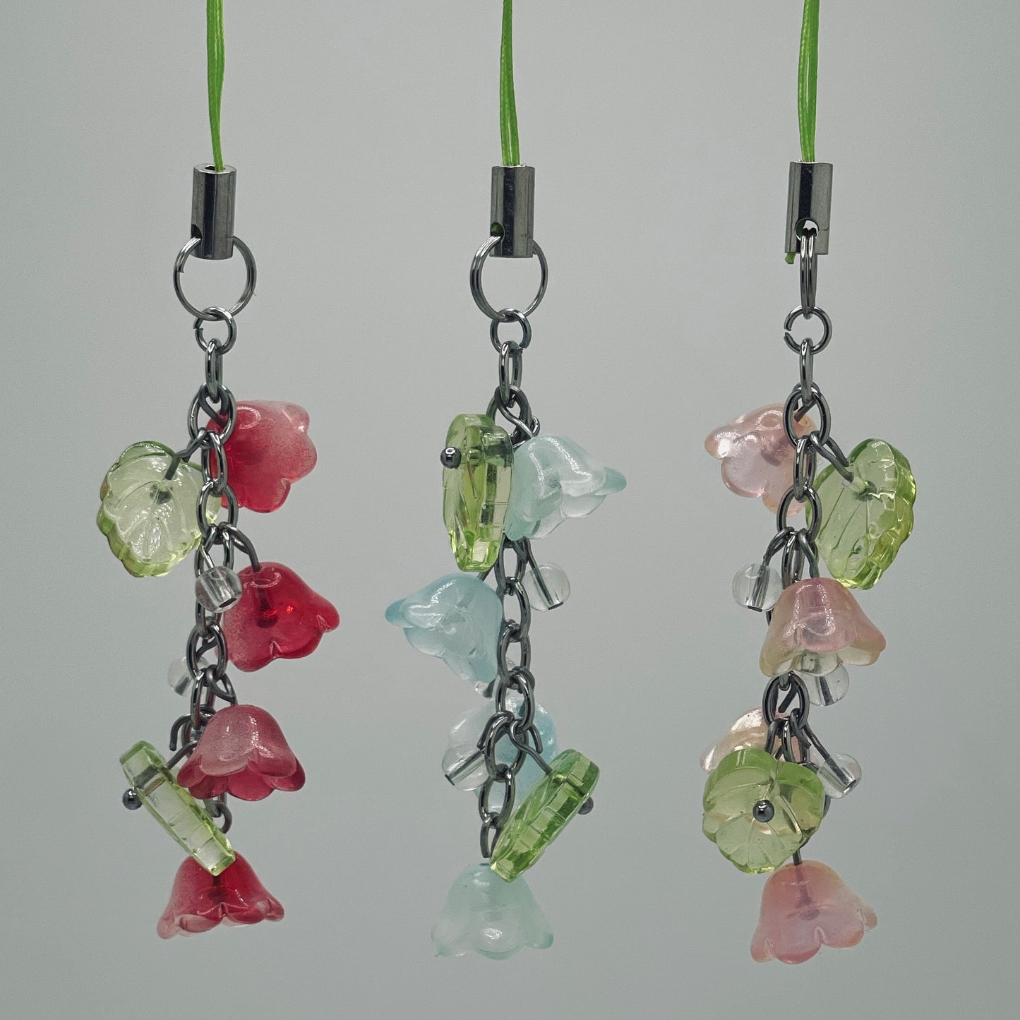 Flower Vine Phone Charm