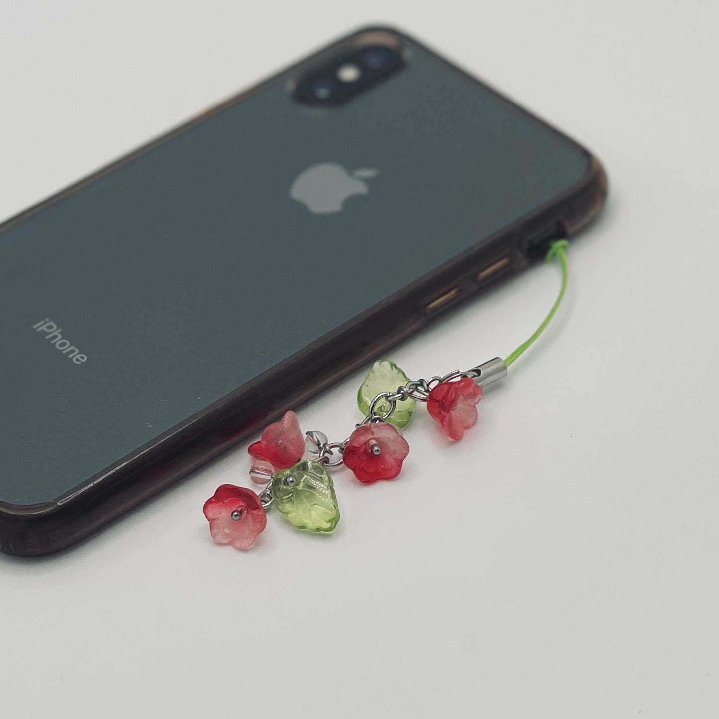 Flower Vine Phone Charm