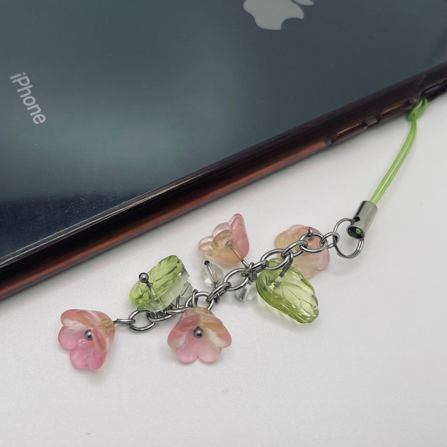 Flower Vine Phone Charm