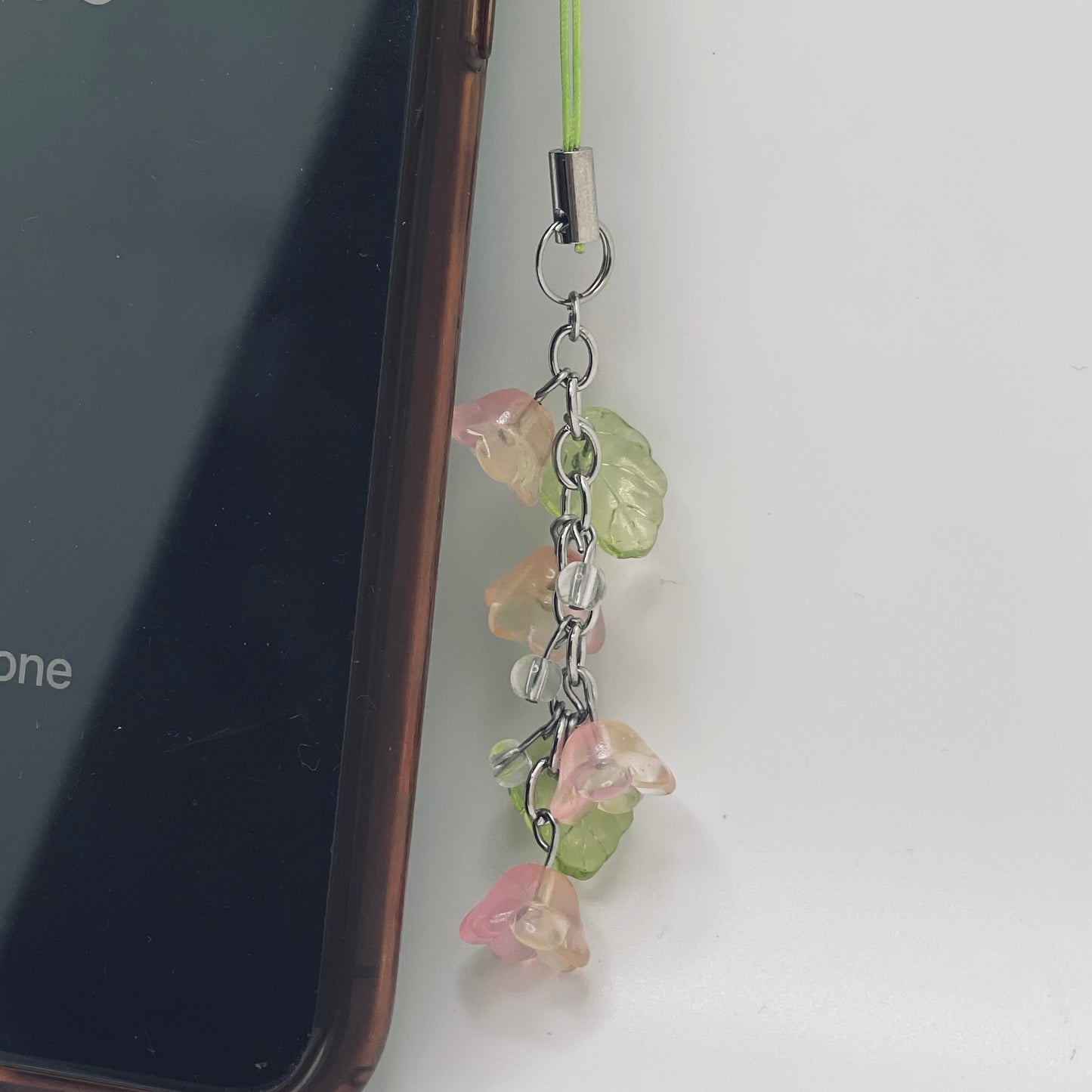 Flower Vine Phone Charm