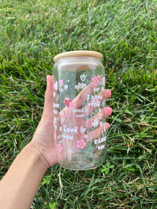 I Love You Libbey Cup